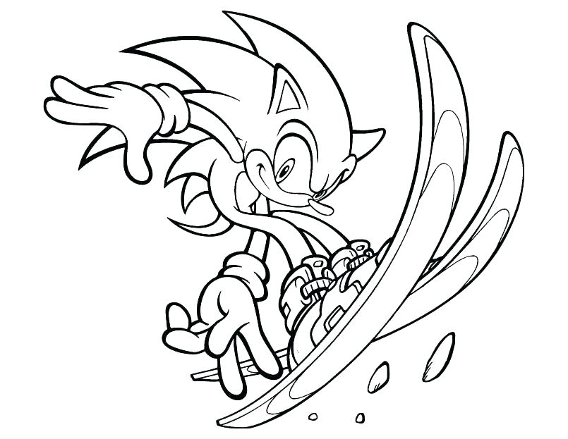 805x623 Sonic And Tails Coloring Pages Silver The Hedgehog Coloring Pages