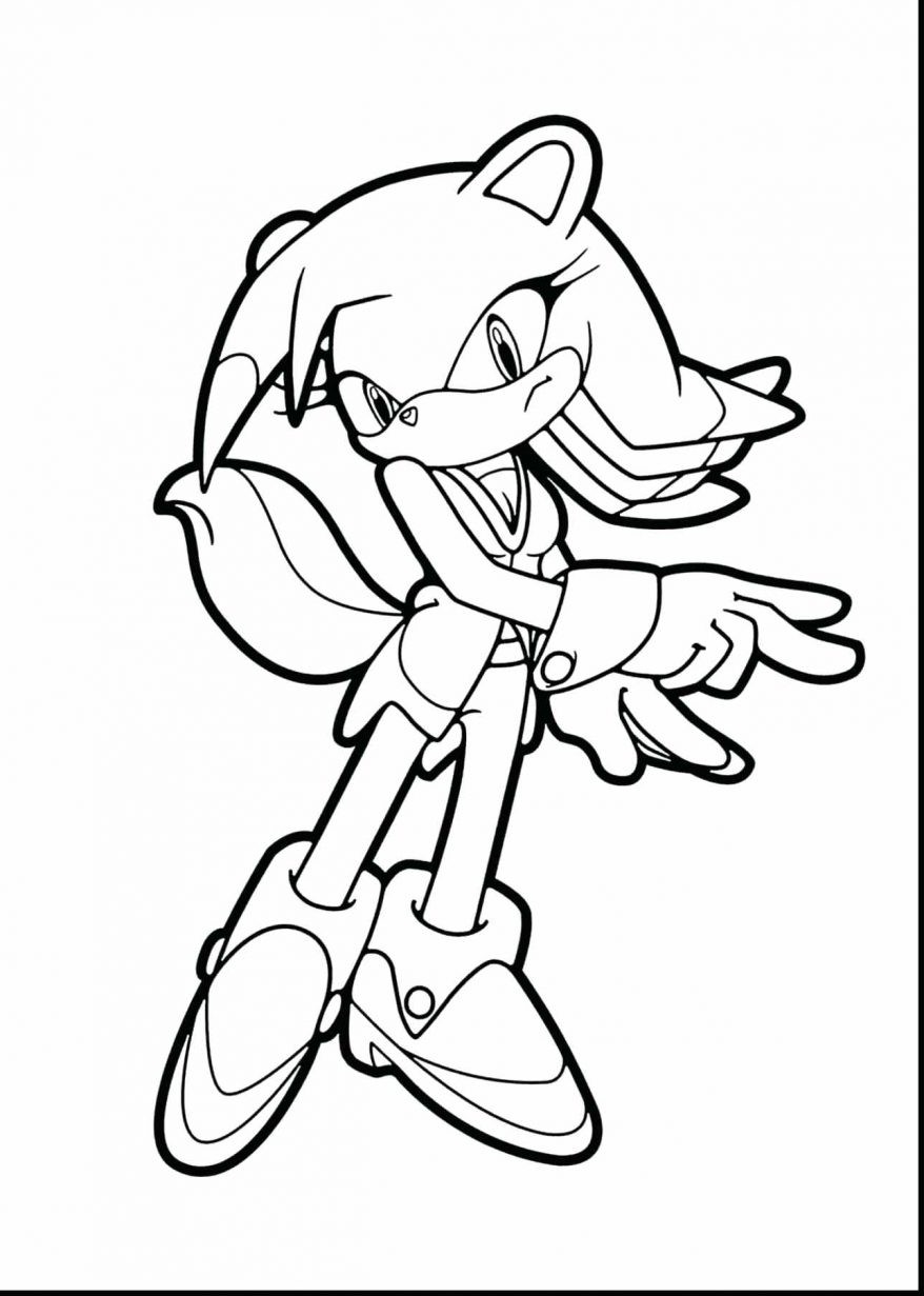 878x1231 Sonic Shadow Coloring Pages Online New Sonic Coloring Pages Shadow