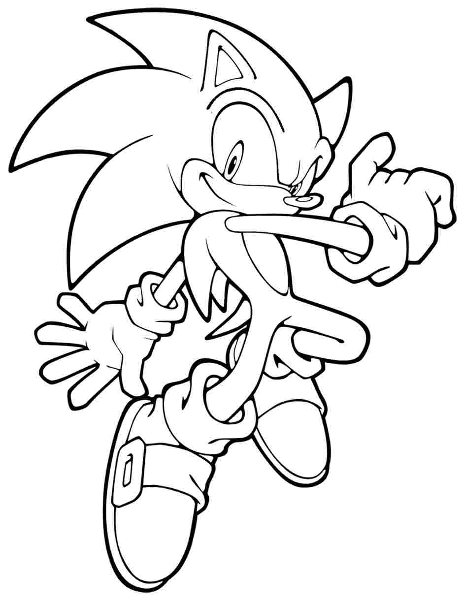 944x1221 Redoubtable Sonic The Hedgehog Coloring Pages Coloring Pages Sonic