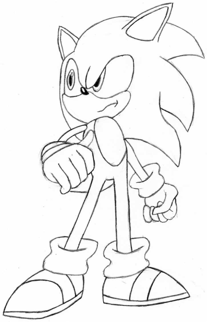 725x1130 Sonic Coloring Pages Disney Coloring Pages For Kids Color