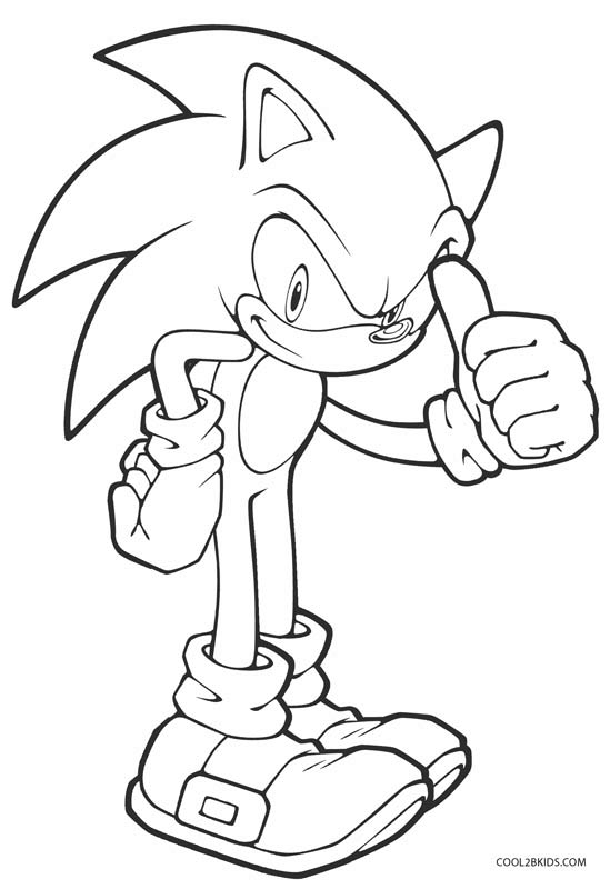 549x800 Printable Sonic Coloring Pages For Kids Cool2bkids