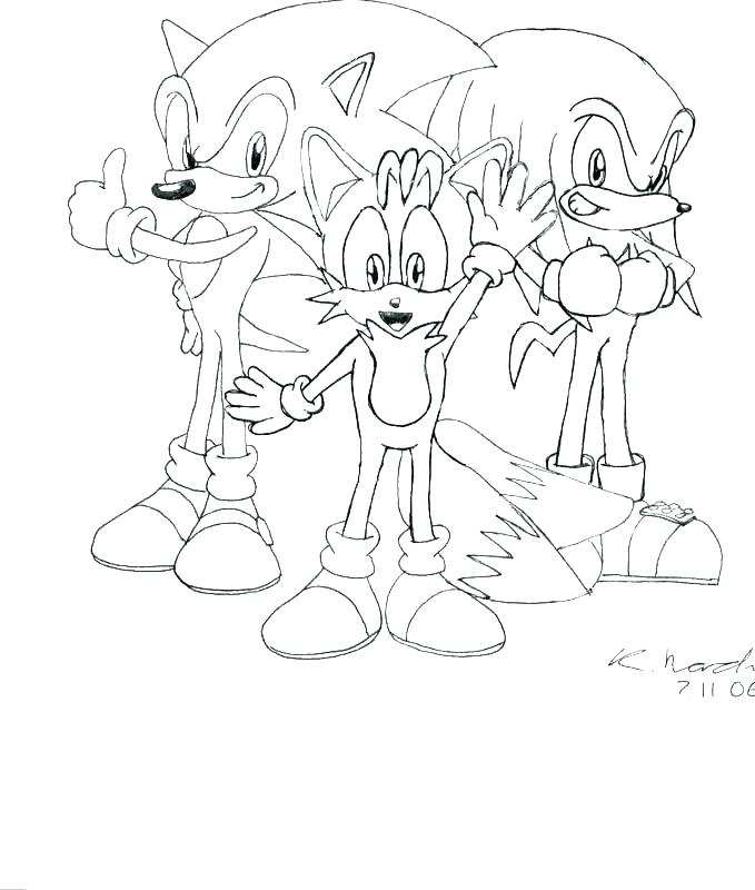 679x800 Sonic Coloring Pages Tails Sonic Coloring Pages Tails Sonic
