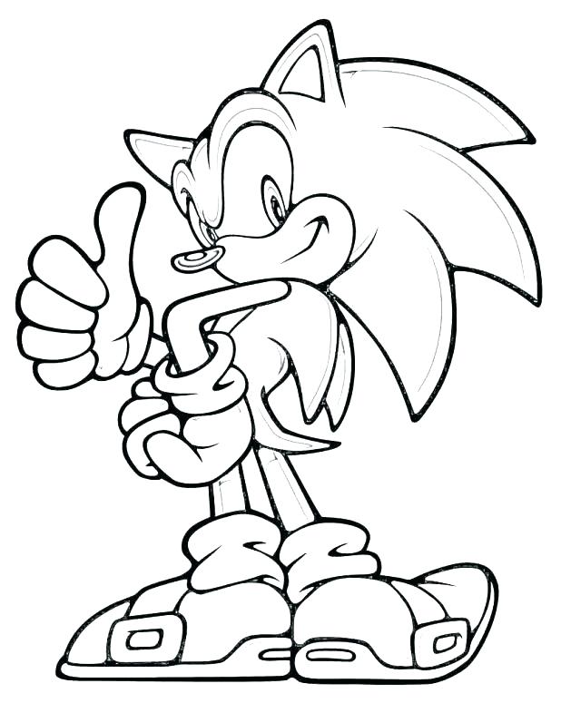 618x775 Tails Coloring Page Knuckles Coloring Pages Sonic Coloring Pages