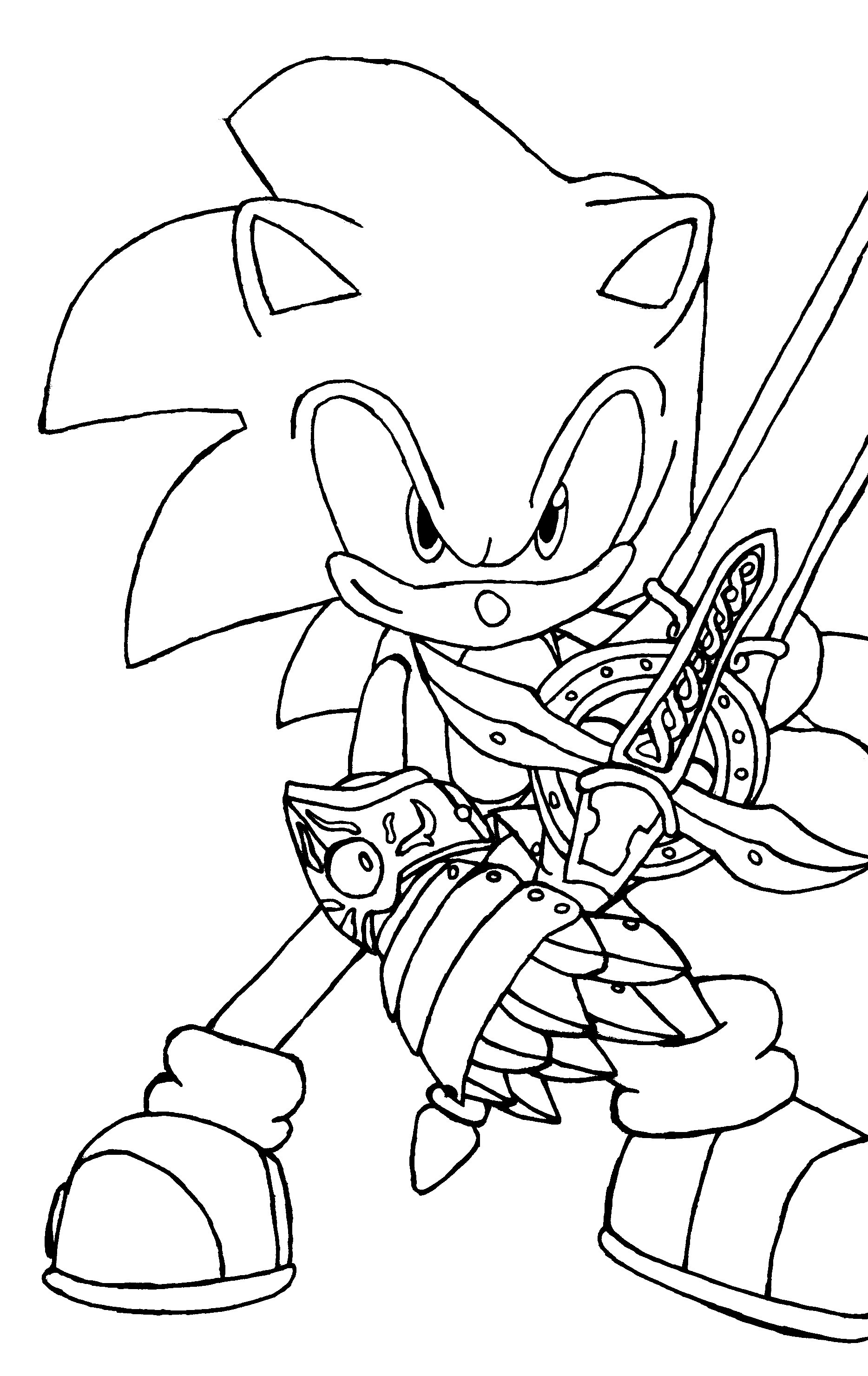 1868x2961 Sonic Running Coloring Pages Copy Coloring Page Sonic