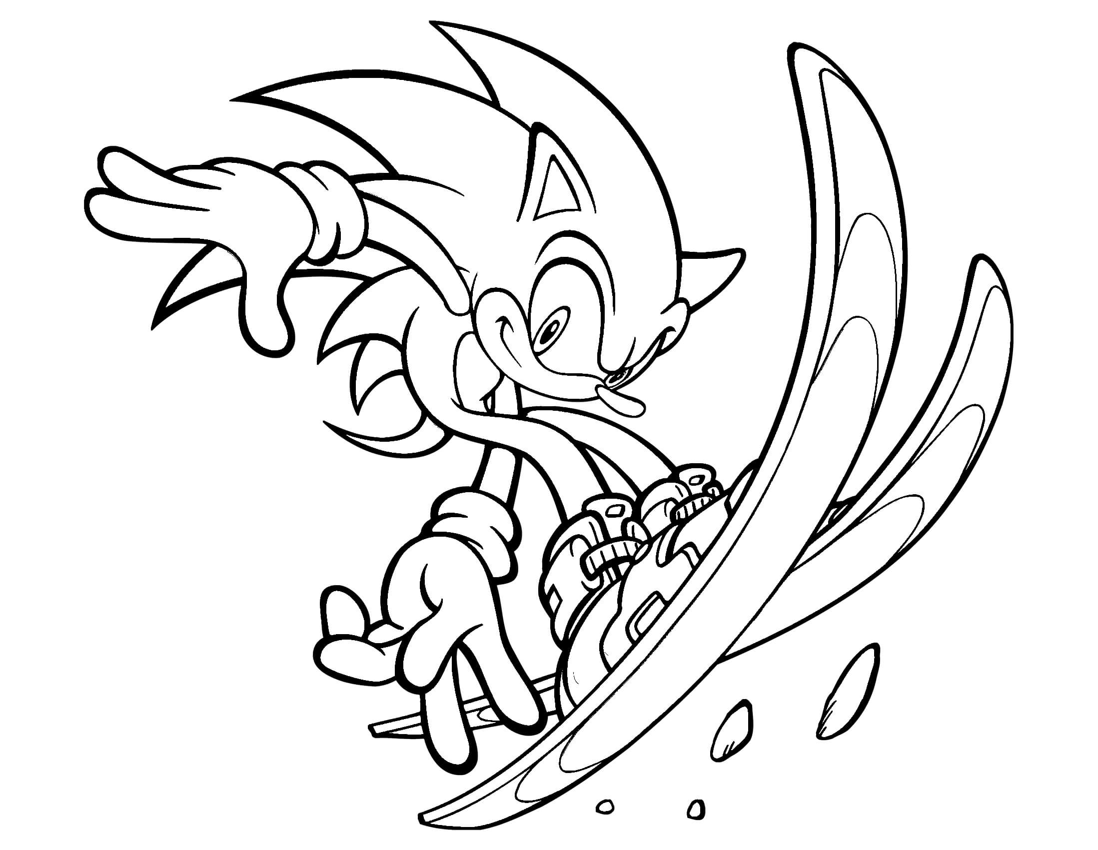 2197x1701 Inspiration Sonic The Hedgehog Coloring Pages Coloringsuite