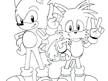 Knuckles Coloring Pages Sonic And Tails Coloring Pages Tails 440x330 Knuckles Coloring Pages Sonic And Tails Coloring Pages Tails