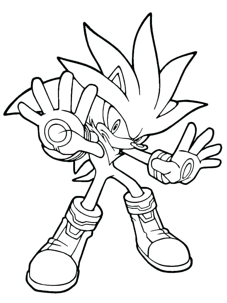 Sonic The Hedgehog Coloring Book Silver The Hedgehog Coloring 750x1000 Sonic The Hedgehog Coloring Book Silver The Hedgehog Coloring