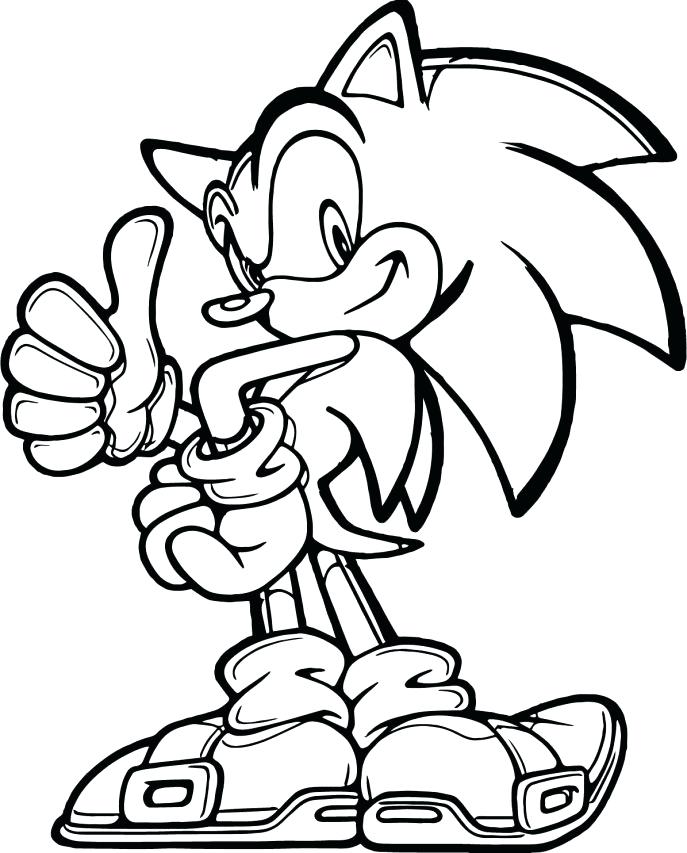 Awesome Outstanding Sonic Hedgehog Coloring Pages New Medium Size 687x853 Awesome Outstanding Sonic Hedgehog Coloring Pages New Medium Size