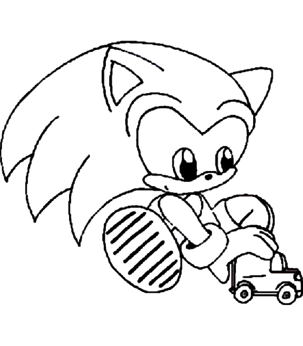 Sonic The Hedgehog Coloring Pages 1050x1200 Sonic The Hedgehog Coloring Pages