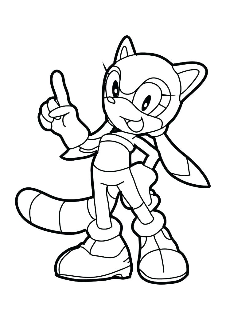 736x1040 Sonic Coloring Pages Printable Pages Of Sonic Characters Sonic