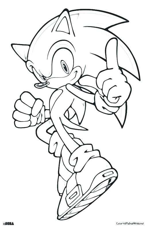 515x788 Sonic The Hedgehog Coloring Pages Sonic The Hedgehog Coloring
