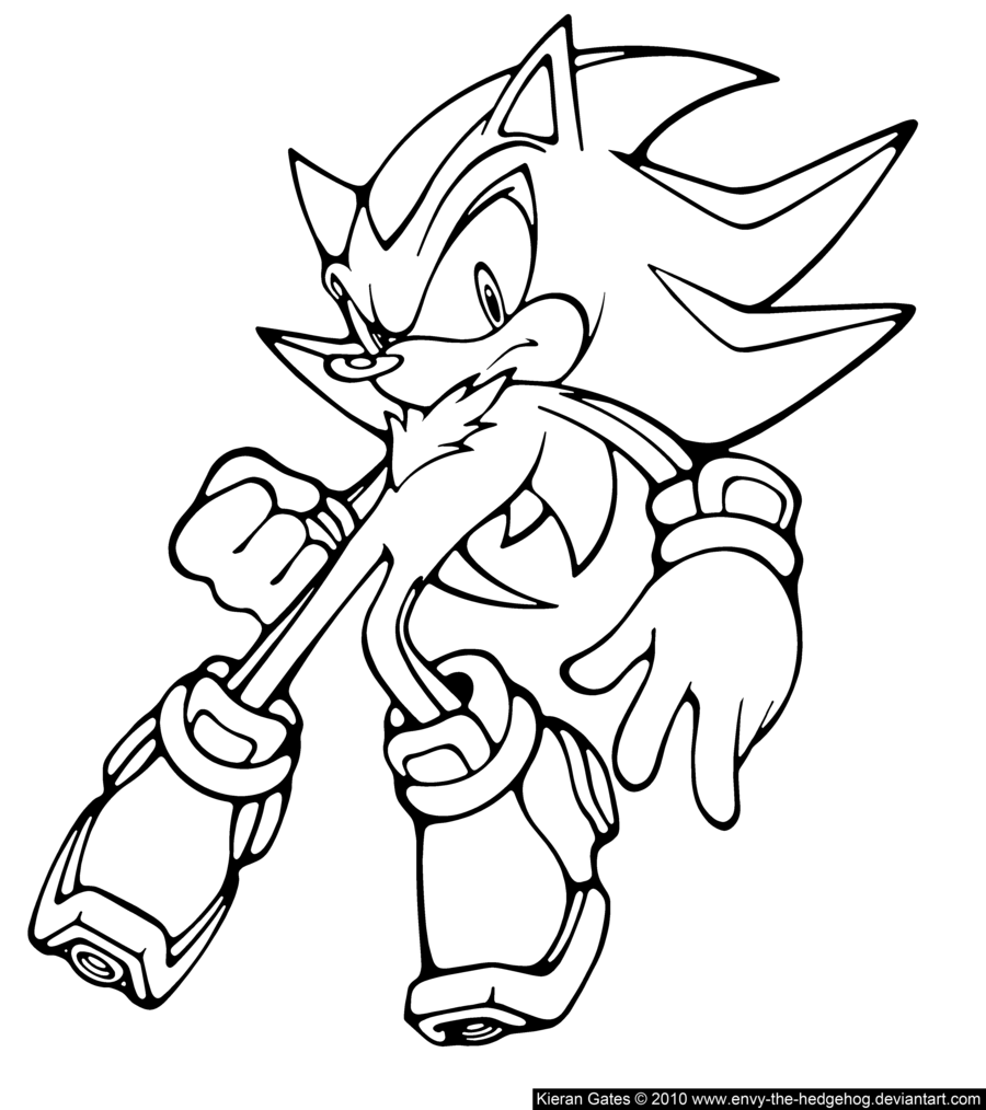 Shadow The Hedgehog Coloring Pages 900x1014 Shadow The Hedgehog Coloring Pages