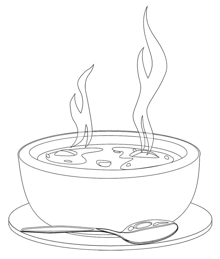 Soup Bowl Coloring Page Bowl Of Soup Drawing Google Search 736x865 Soup Bowl Coloring Page Bowl Of Soup Drawing Google Search
