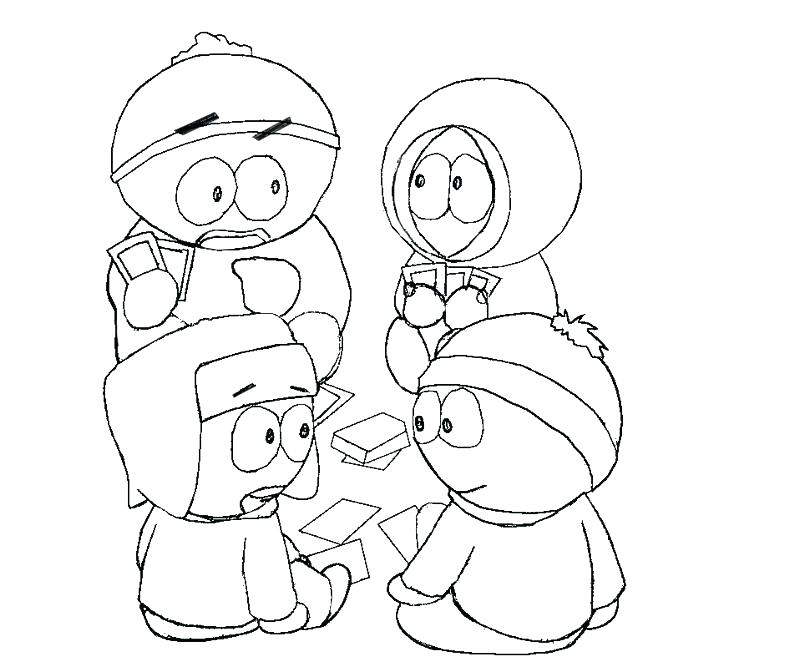 800x667 South Park Coloring Page South Park Coloring Pages Coloring Page