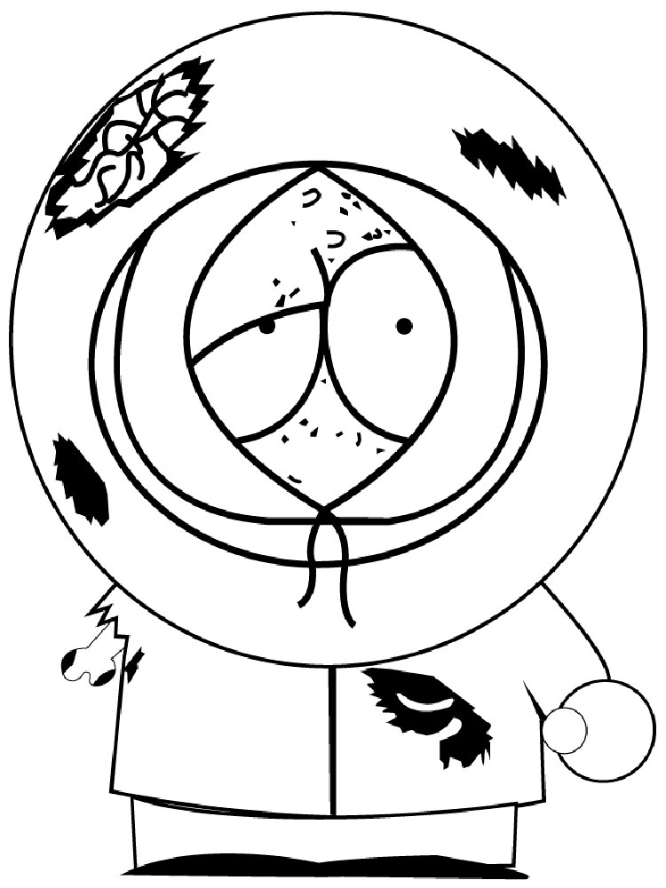 750x1000 South Park Coloring Pages. Download And Print South Park Coloring