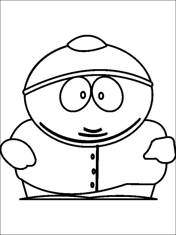 602x802 Coloring Pages South Park