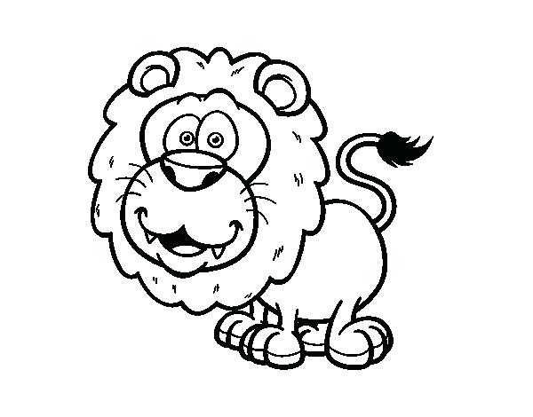 600x470 African Lion Coloring Page Southwest Lion Coloring Page African