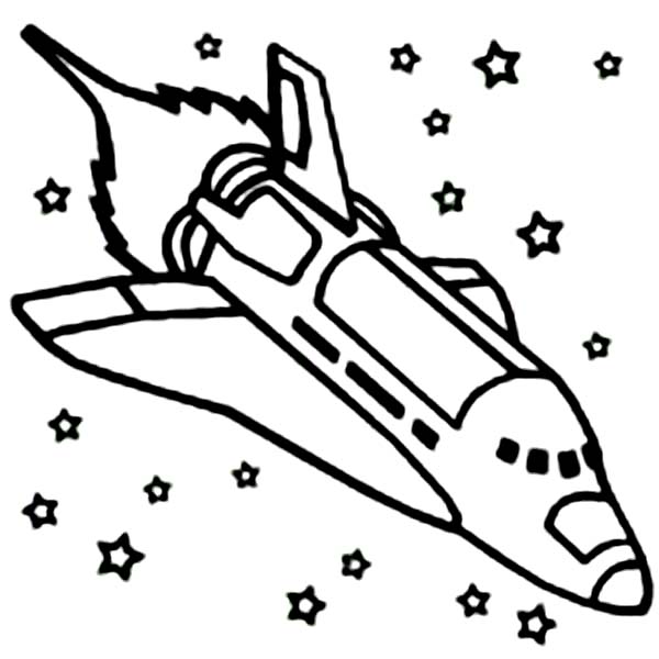 Space Shuttle Coloring Pages 600x600 Space Shuttle Coloring Pages