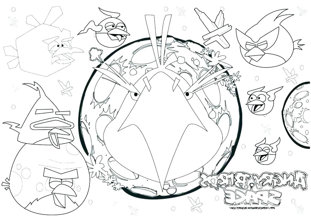 1048x740 Coloring Pages Space