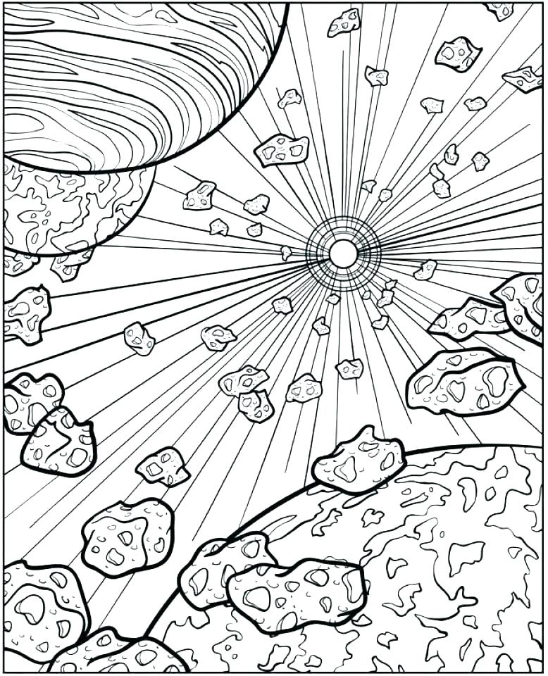 778x960 Outer Space Coloring Pages