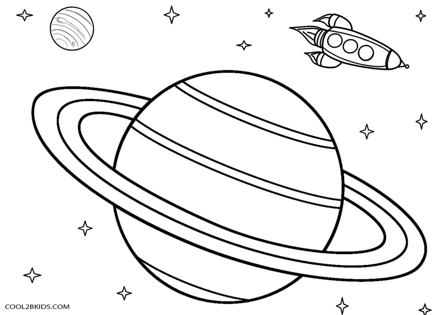 850x615 Printable Planet Coloring Pages For Kids Cool2bkids