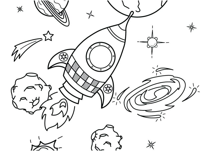 Solar System Coloring Pages For Toddlers 827x609 Solar System Coloring Pages For Toddlers