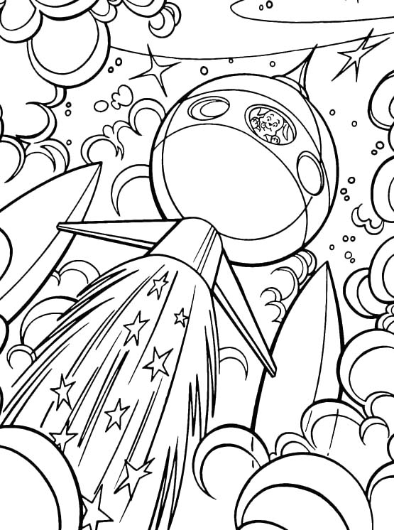 Krypto The Dog Go Into Outer Space Coloring Pages 555x746 Krypto The Dog Go Into Outer Space Coloring Pages