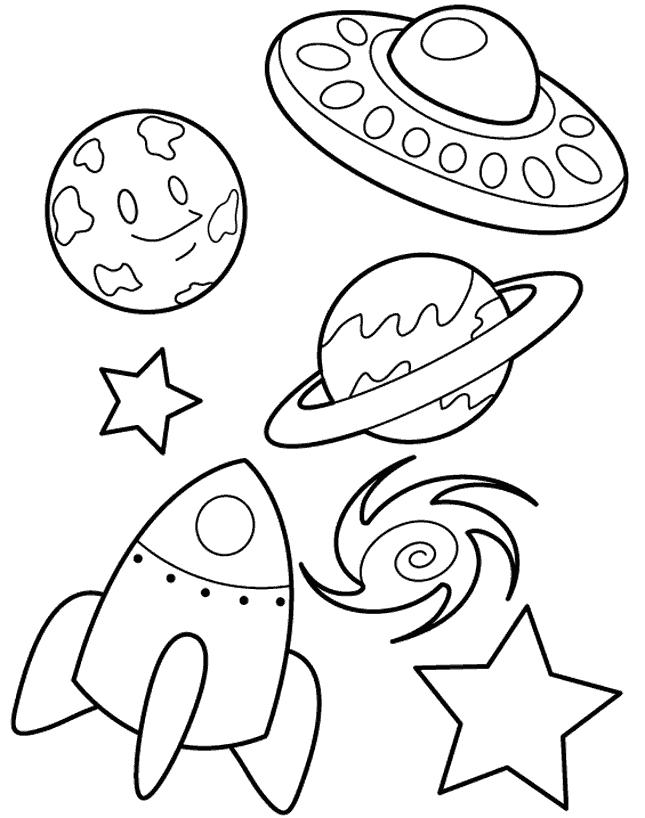 Space, Rocket, Planets Coloring Page For Kids Para 645x818 Space, Rocket, Planets Coloring Page For Kids Para