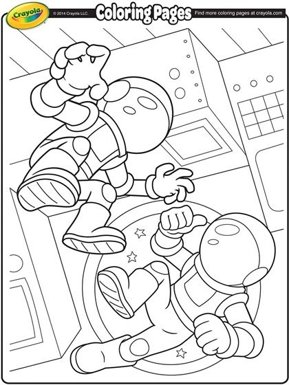 Space Astronauts Coloring Page! Free Coloring Pages 420x560 Space Astronauts Coloring Page! Free Coloring Pages