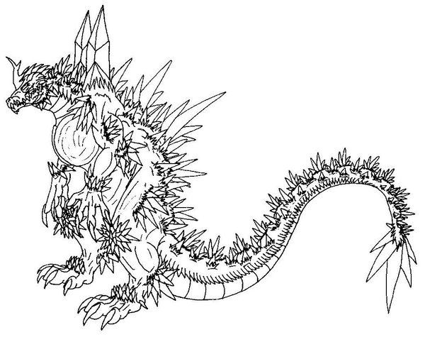 Godzilla Coloring Pages Space Godzilla Coloring Pages Kids 600x475 Godzilla Coloring Pages Space Godzilla Coloring Pages Kids