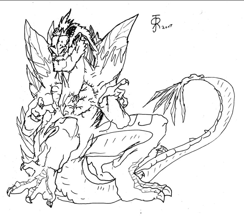 Space Godzilla Coloring Pages. Ultimate Space Godzilla Coloring 800x710 Space Godzilla Coloring Pages. Ultimate Space Godzilla Coloring
