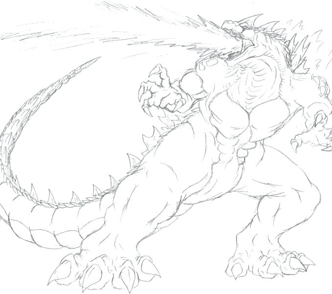 Coloring Pages Space Godzilla Vs Co 678x600 Coloring Pages Space Godzilla Vs Co