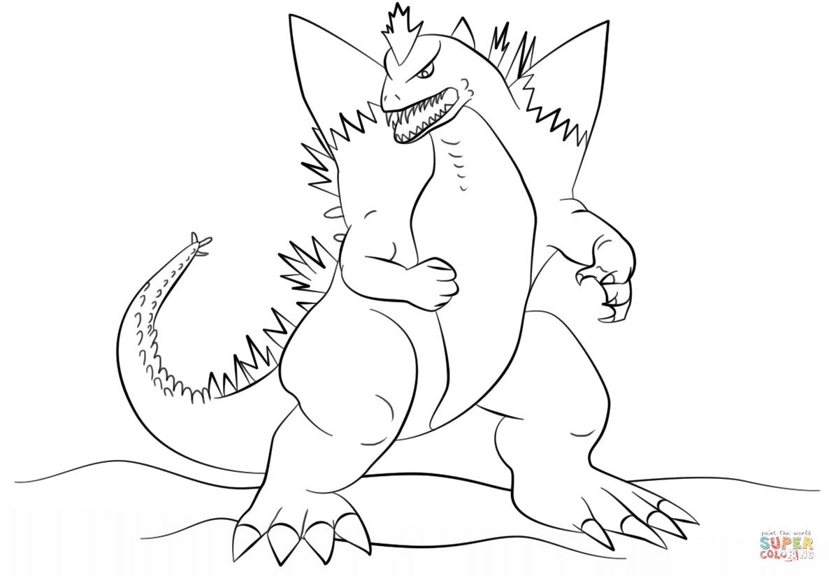Gigan Coloring Pages 1186x824 Gigan Coloring Pages