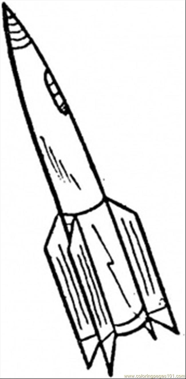 Space Rocket Coloring Page 650x1322 Space Rocket Coloring Page