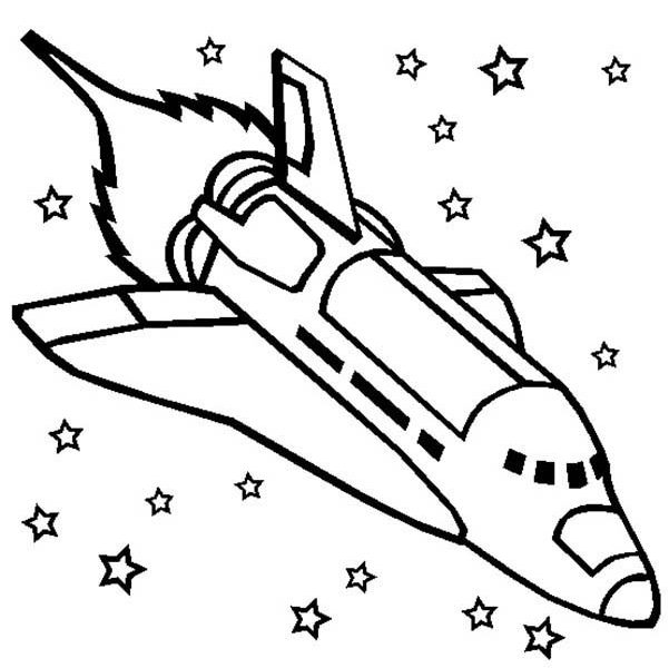 601x600 Rocket Coloring Pages Free Coloring Page