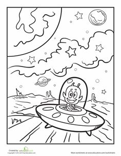 236x305 Space Coloring Page Outer Space Spaces, Outer