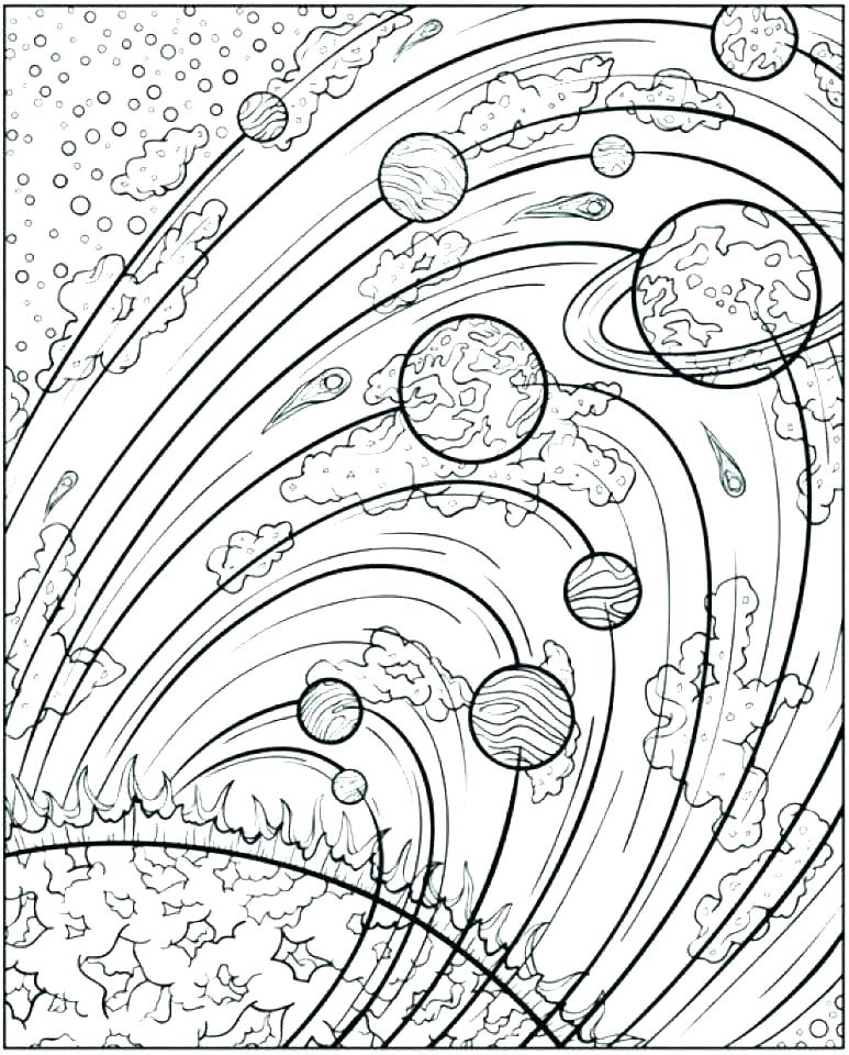 773x960 Space Coloring Pages To Print Outer Space Coloring Pages Outer