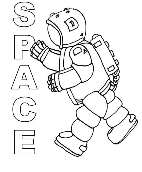 576x700 Outer Space Color Pages Icontent