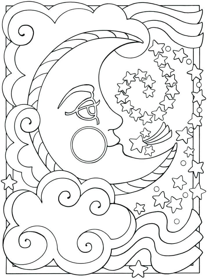 713x960 Free Printable Space Themed Coloring Pages Sheets Pictures For Jam