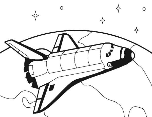 600x463 How To Draw Spacecraft For Space Travel Coloring Pages Best