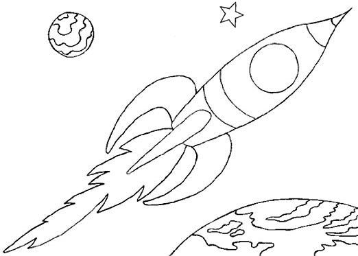 522x373 Space Ship Coloring Pages 72 With Space Ship Coloring Pages