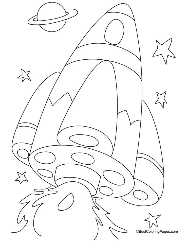 738x954 Spacecraft Coloring Page 2 Download Free Spacecraft Coloring