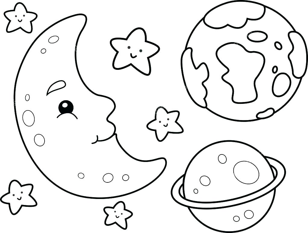 1023x774 Alien Spaceship Coloring Pages Outer Space Printable Colouring