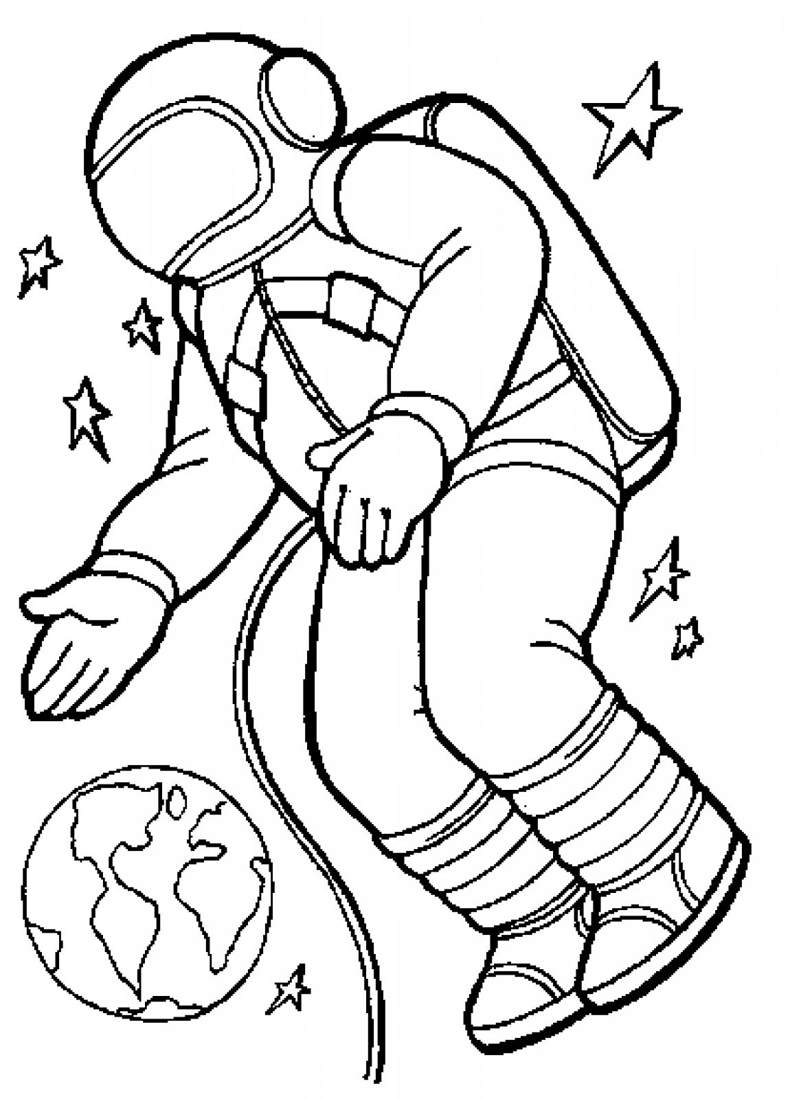 Astronaut Coloring Pages Page 1166x1600 Astronaut Coloring Pages Page
