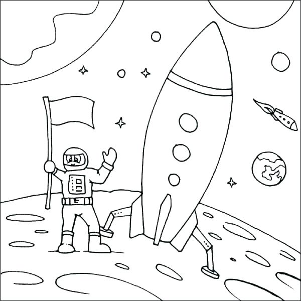 Spaceship Coloring Pages Printable Kids Coloring 600x600 Spaceship Coloring Pages Printable Kids Coloring