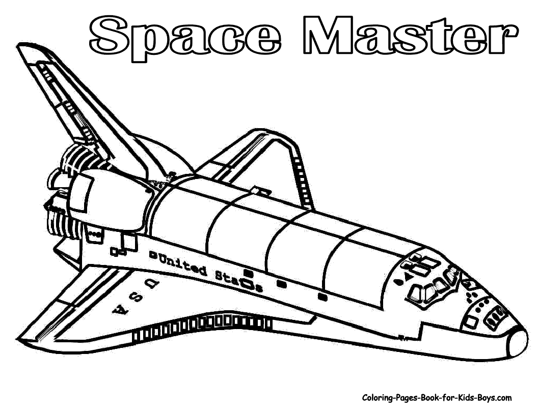 Spaceship Coloring Pages at GetColorings.com | Free printable colorings ...