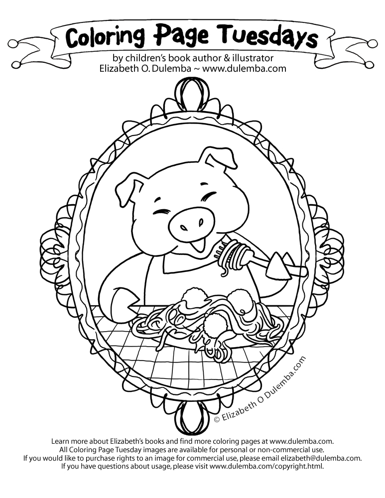 773x1000 Dulemba Coloring Page Tuesday