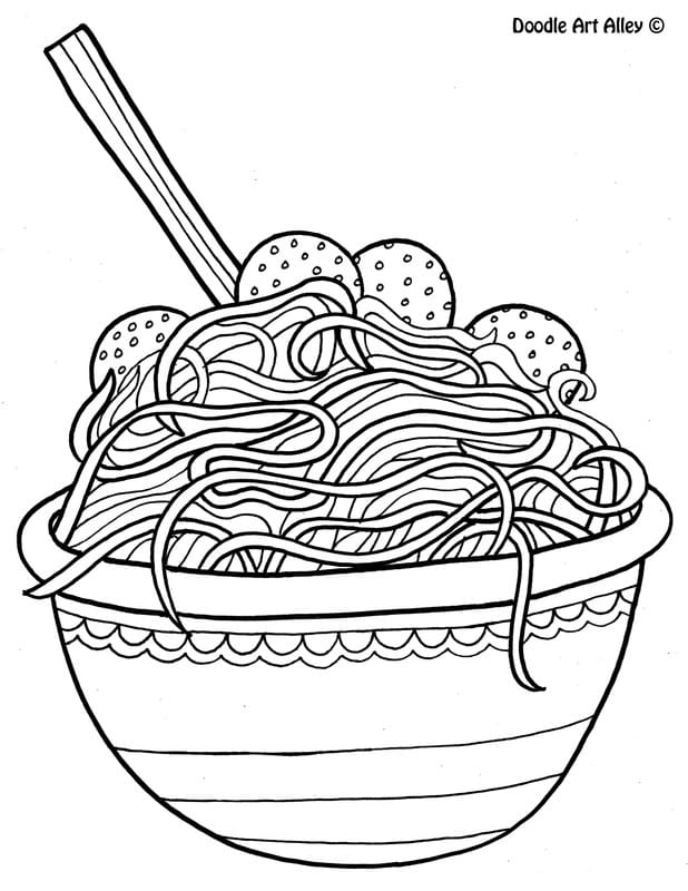 618x800 Food Coloring Pages