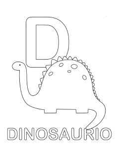 238x320 Spanish Alphabet Coloring Page D Coloring Pages For Little Man