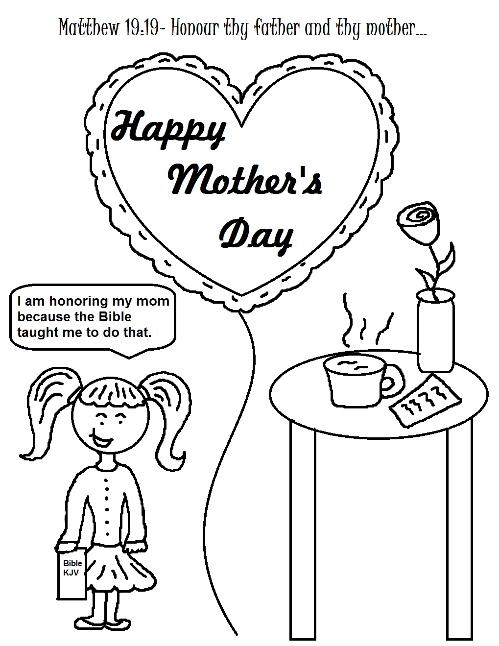 1019x1319 A Ordable Mothers Day Coloring Pages In Spanis